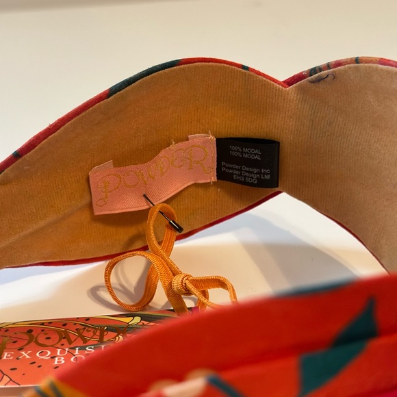 Powder design Bold Multi Color Floral Twisted Headband Sati One Size - Picture 4 of 7